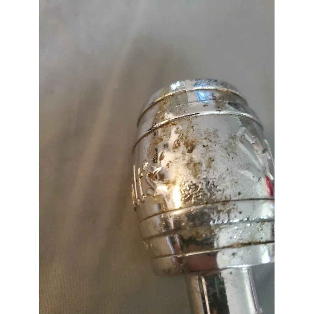 Vintage Schmidt's Beer Philadelphia Vintage Chrome Figural Keg Barrel Tap Handle